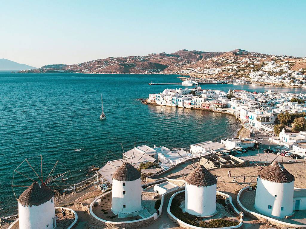 Mykonos Cruise to Delos, Rhenia Island, South Beaches (Catamaran Lagoon 40)